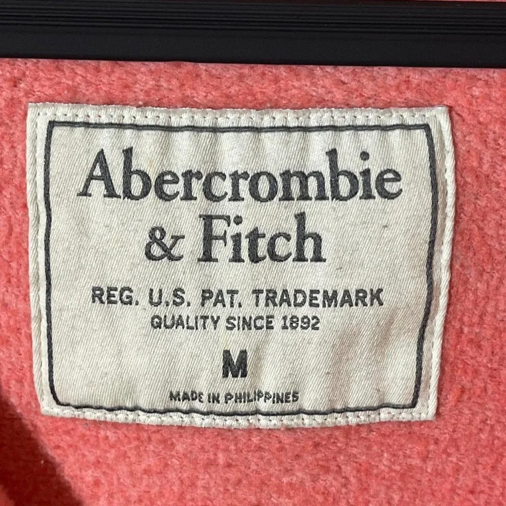Pink Y2K Abercrombie & Fitch zip up hoodie - Picture 3 of 6